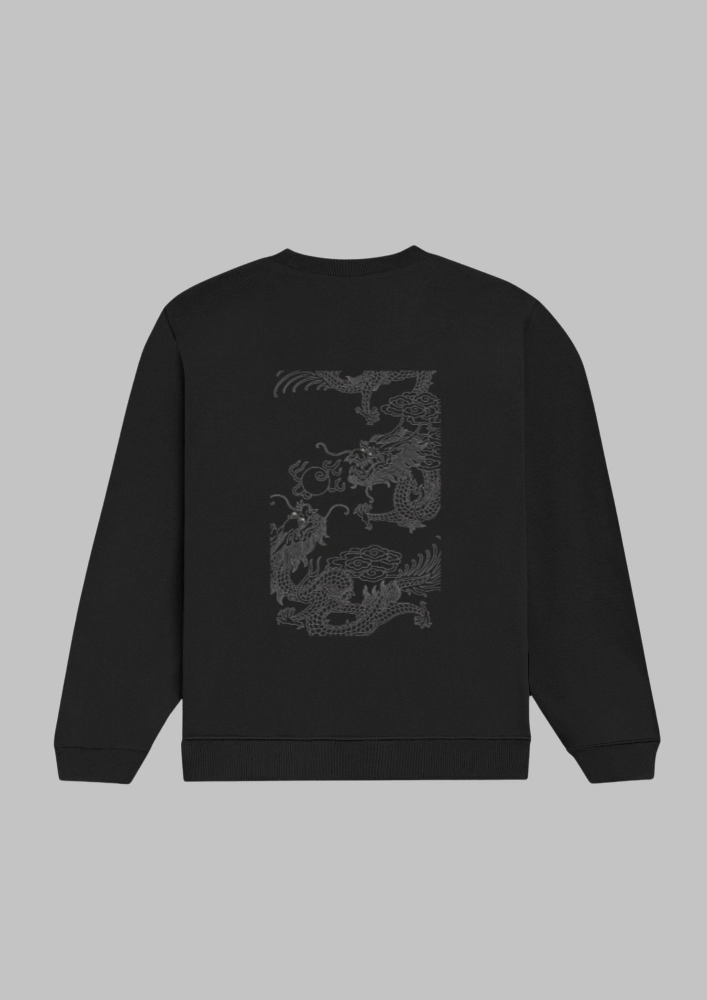 black inferno crewneck black inferno crewneck